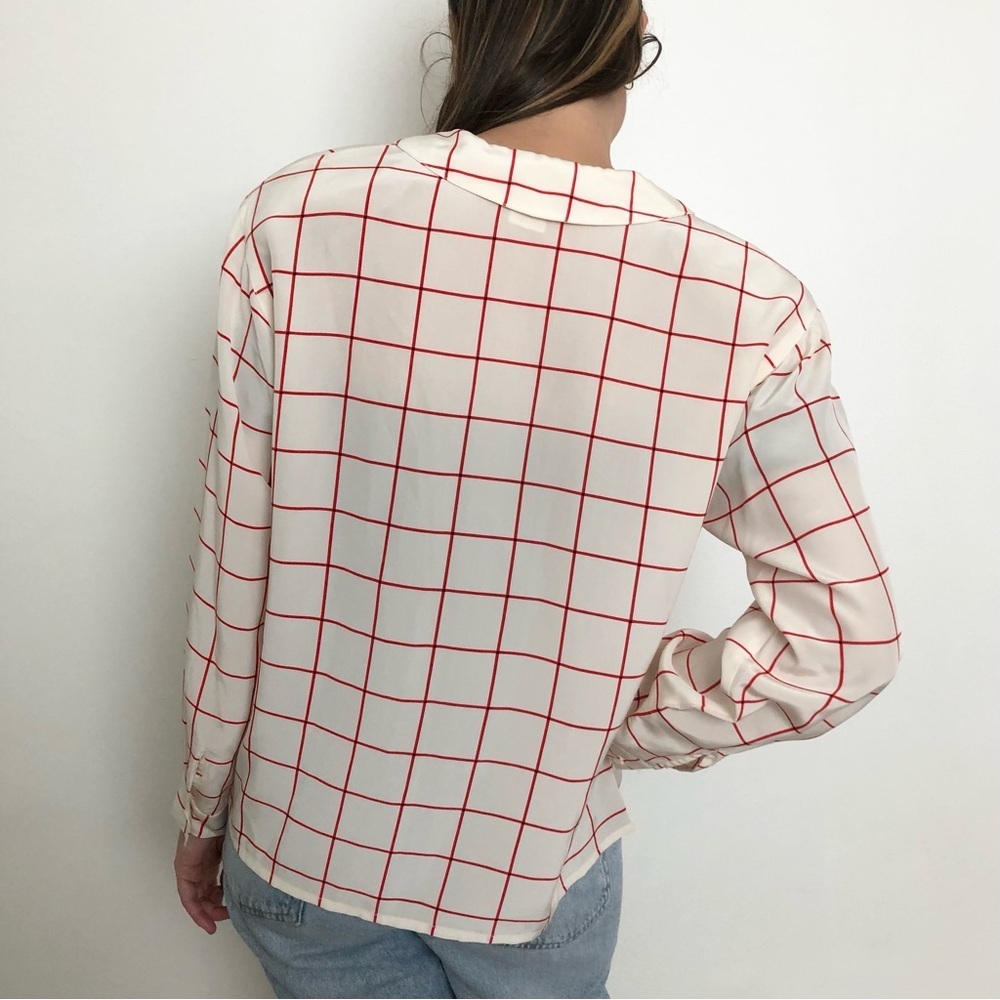 ALFRED SUNG Vintage Silk Shirt - Picture 3 of 5